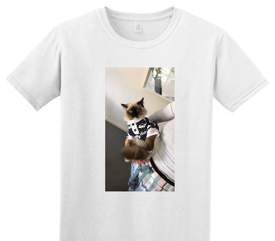 Custom Adult Soft Style 100% Cotton White T-Shirt