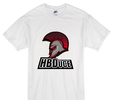 Custom Gildan 100% Cotton White T-Shirt