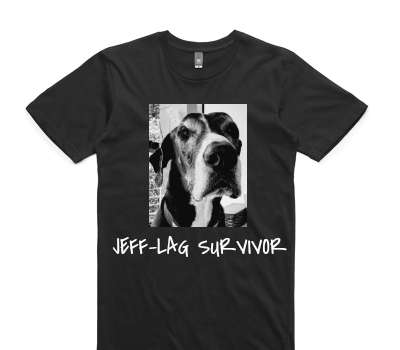 Custom AS Colour 100% Cotton Black T-Shirt