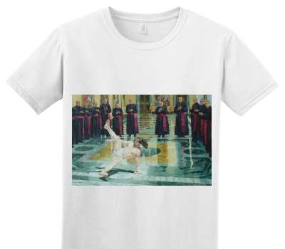 Custom Adult Soft Style 100% Cotton White T-Shirt