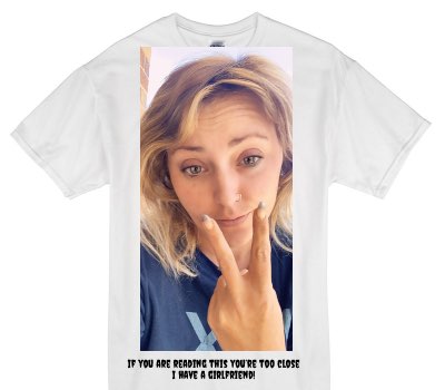 Custom Gildan 100% Cotton White T-Shirt