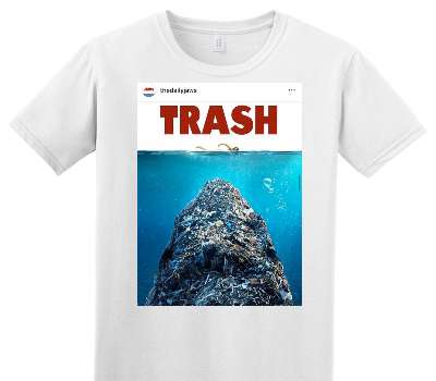 Custom Adult Soft Style 100% Cotton White T-Shirt