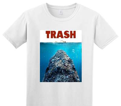 Custom Adult Soft Style 100% Cotton White T-Shirt