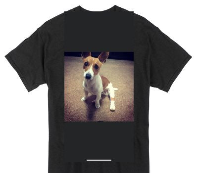 Custom Gildan 100% Cotton Black T-Shirt