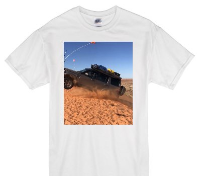 Custom Gildan 100% Cotton White T-Shirt