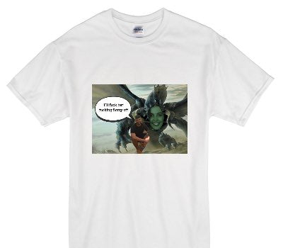Custom Gildan 100% Cotton White T-Shirt