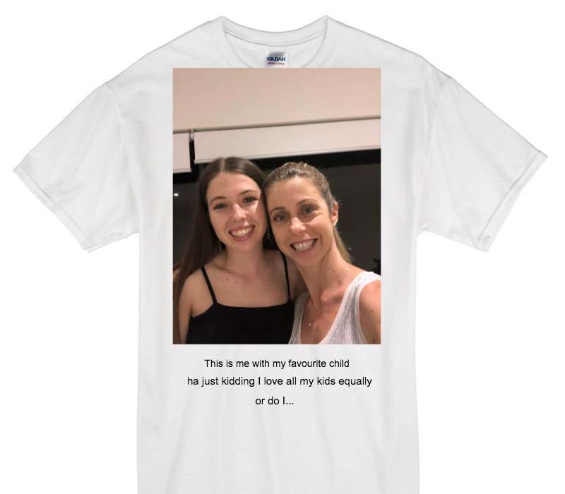 Custom Gildan 100% Cotton White T-Shirt