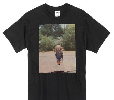 Custom Gildan 100% Cotton Black T-Shirt