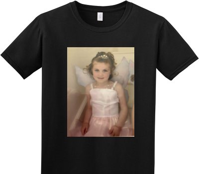 Custom Adult Soft Style 100% Cotton Black T-Shirt