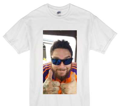Custom Gildan 100% Cotton White T-Shirt