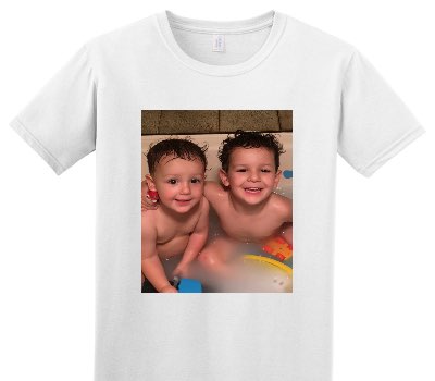 Custom Adult Soft Style 100% Cotton White T-Shirt