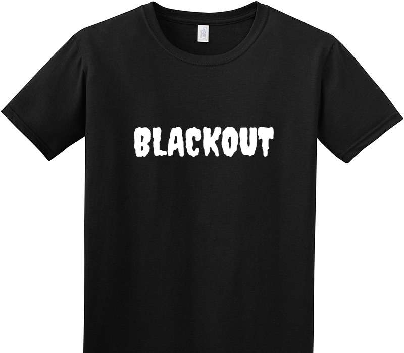 Custom Adult Soft Style 100% Cotton Black T-Shirt