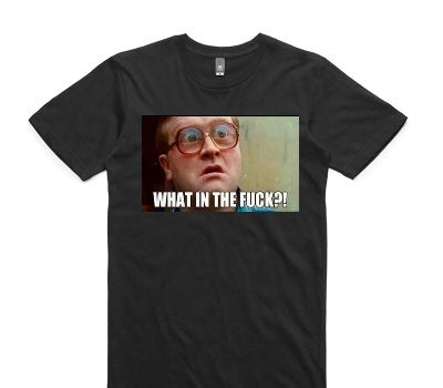 Custom AS Colour 100% Cotton Black T-Shirt