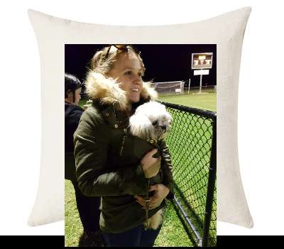 Custom Cushion Cover 50cm x 50 cm Off White