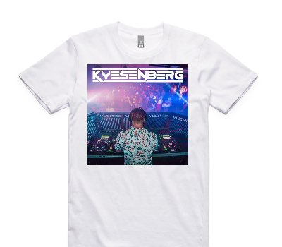 Custom AS Colour 100% Cotton White T-Shirt