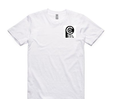 Custom AS Colour 100% Cotton White T-Shirt