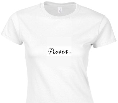 Custom Womens Soft Style 100% Cotton White T-Shirt