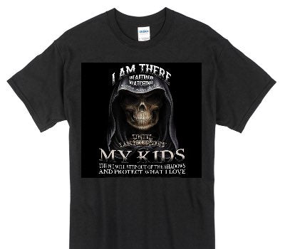 Custom Gildan 100% Cotton Black T-Shirt