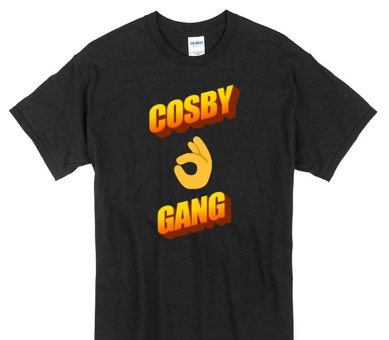 Custom Gildan 100% Cotton Black T-Shirt