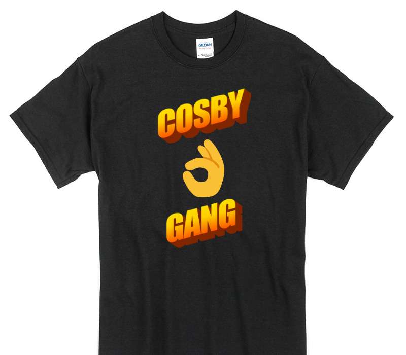 Custom Gildan 100% Cotton Black T-Shirt