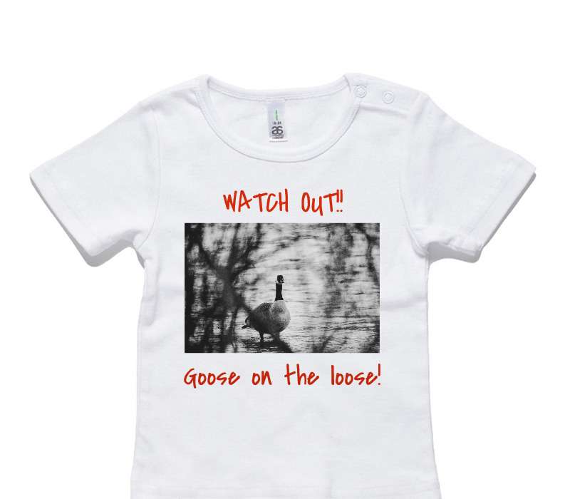 Custom AS Colour White Baby T-Shirt