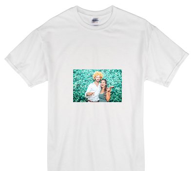 Custom Gildan 100% Cotton White T-Shirt