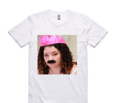 Custom AS Colour 100% Cotton White T-Shirt