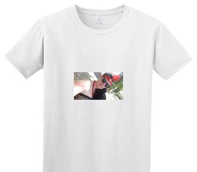 Custom Adult Soft Style 100% Cotton White T-Shirt