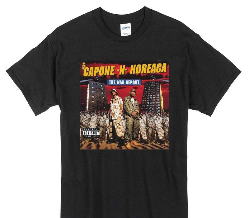 Custom Gildan 100% Cotton Black T-Shirt
