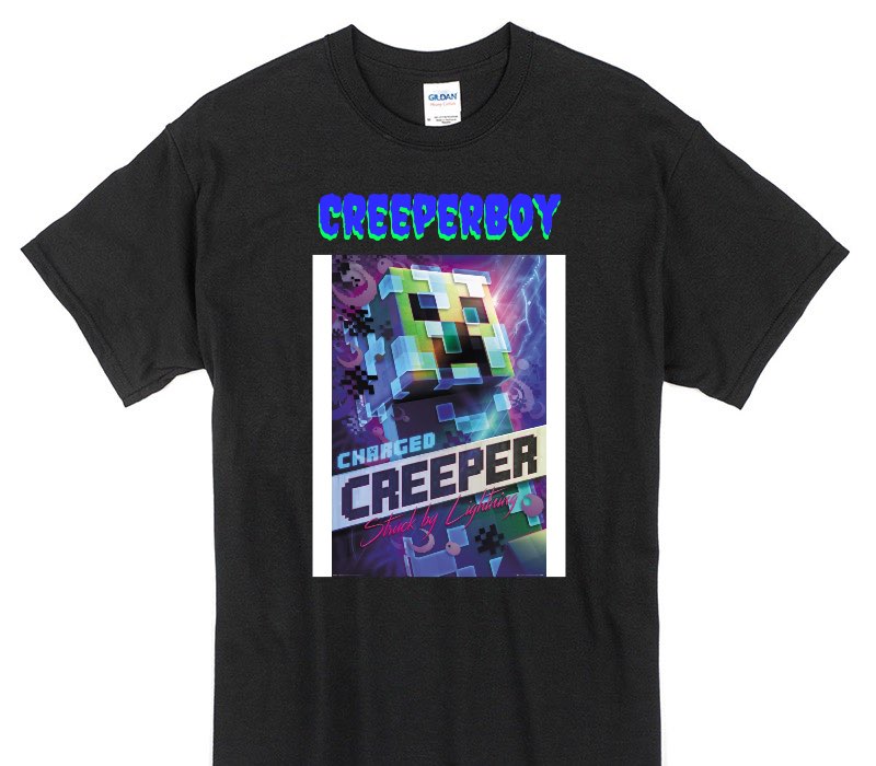 Custom Gildan 100% Cotton Black T-Shirt