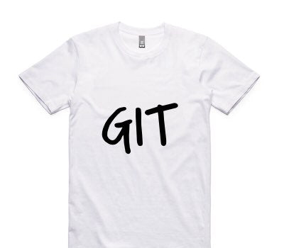Custom AS Colour 100% Cotton White T-Shirt