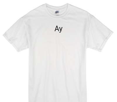 Custom Gildan 100% Cotton White T-Shirt