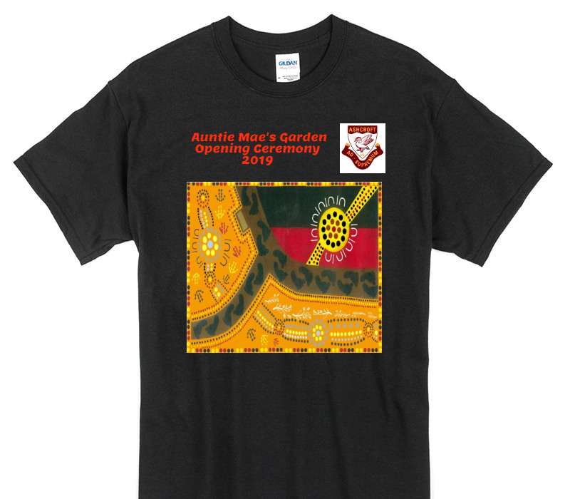 Custom Gildan 100% Cotton Black T-Shirt