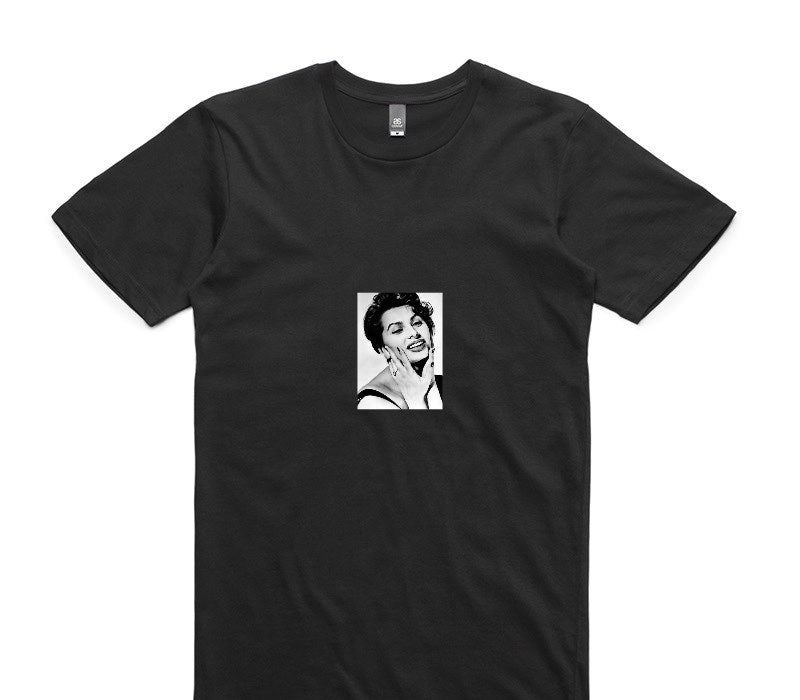 Custom AS Colour 100% Cotton Black T-Shirt