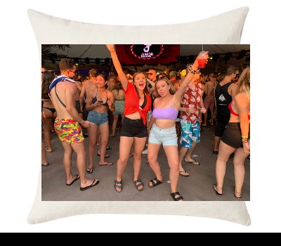 Custom Cushion Cover 50cm x 50 cm Off White
