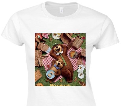 Custom Womens Soft Style 100% Cotton White T-Shirt