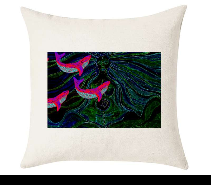Custom Cushion Cover 50cm x 50 cm Off White