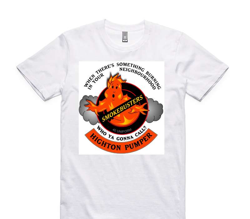 Custom AS Colour 100% Cotton White T-Shirt