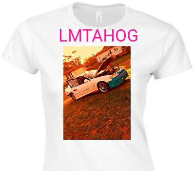 Custom Womens Soft Style 100% Cotton White T-Shirt