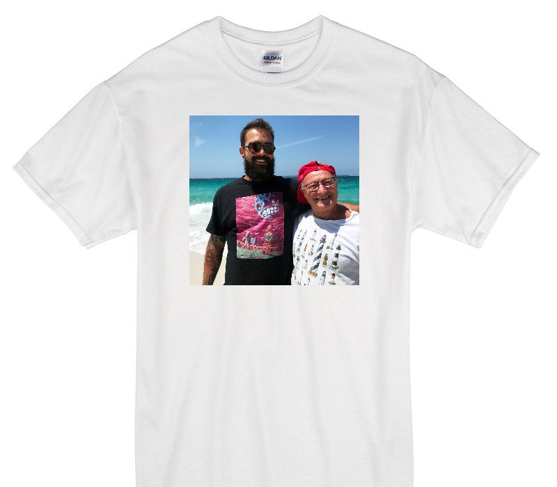 Custom Gildan 100% Cotton White T-Shirt