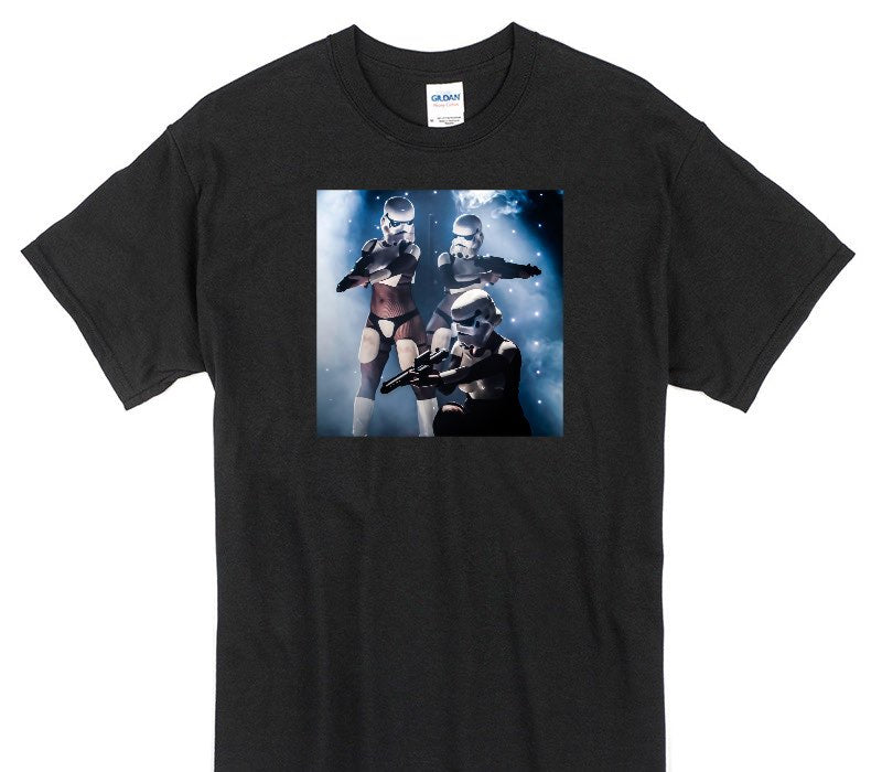 Custom Gildan 100% Cotton Black T-Shirt