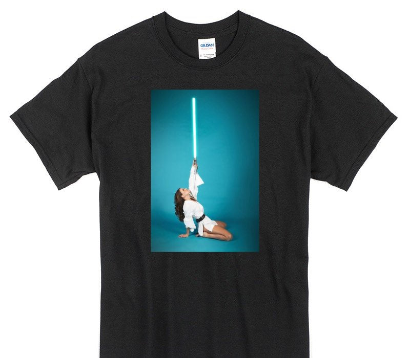 Custom Gildan 100% Cotton Black T-Shirt