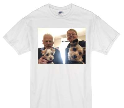 Custom Gildan 100% Cotton White T-Shirt