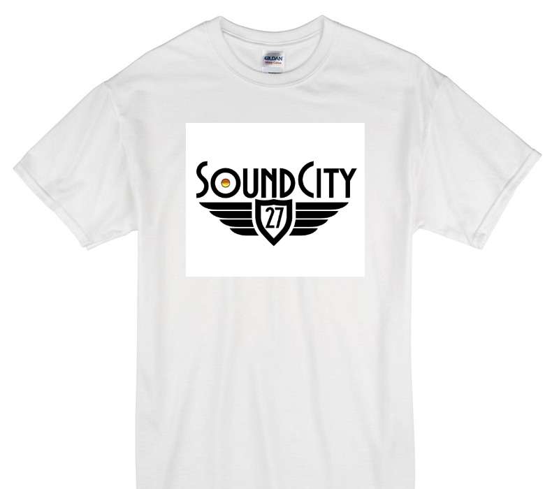 Custom Gildan 100% Cotton White T-Shirt