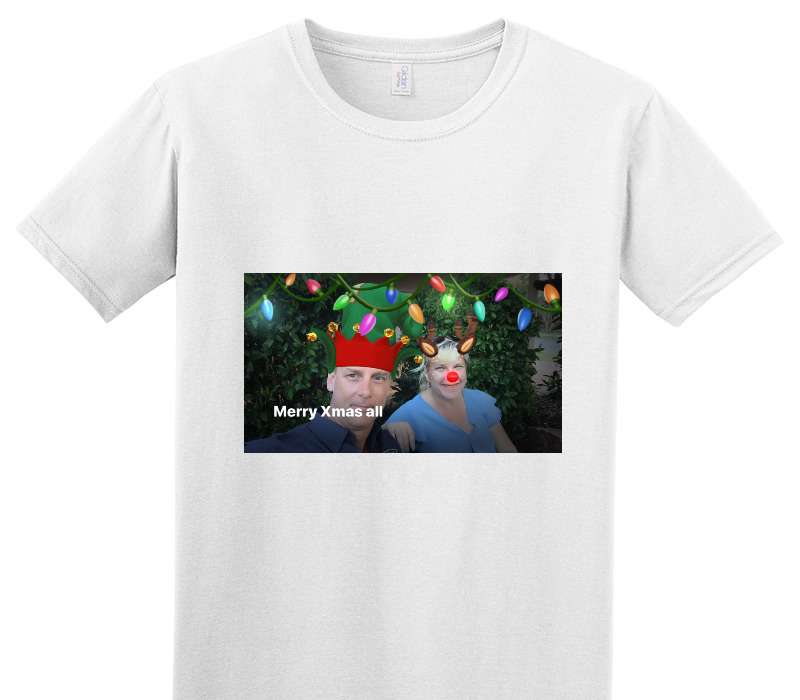 Custom Adult Soft Style 100% Cotton White T-Shirt