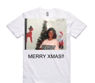 Custom AS Colour 100% Cotton White T-Shirt