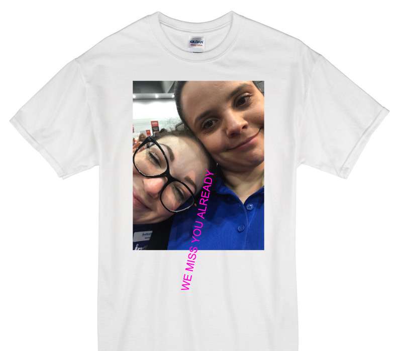 Custom Gildan 100% Cotton White T-Shirt