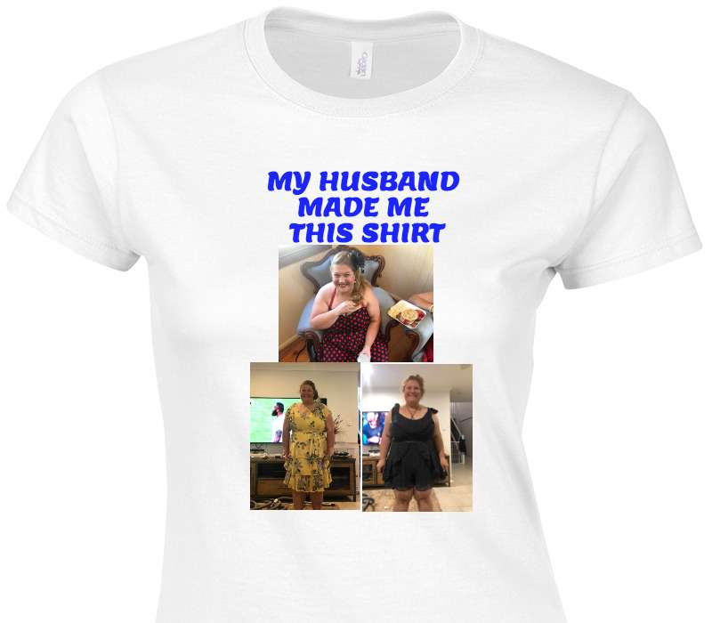 Custom Womens Soft Style 100% Cotton White T-Shirt