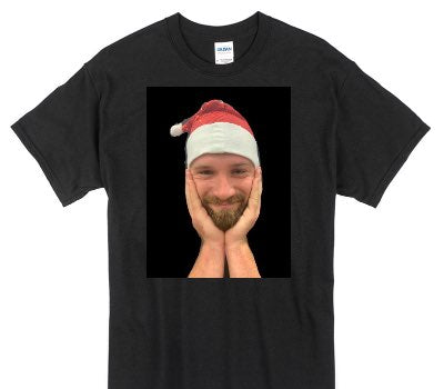 Custom Gildan 100% Cotton Black T-Shirt