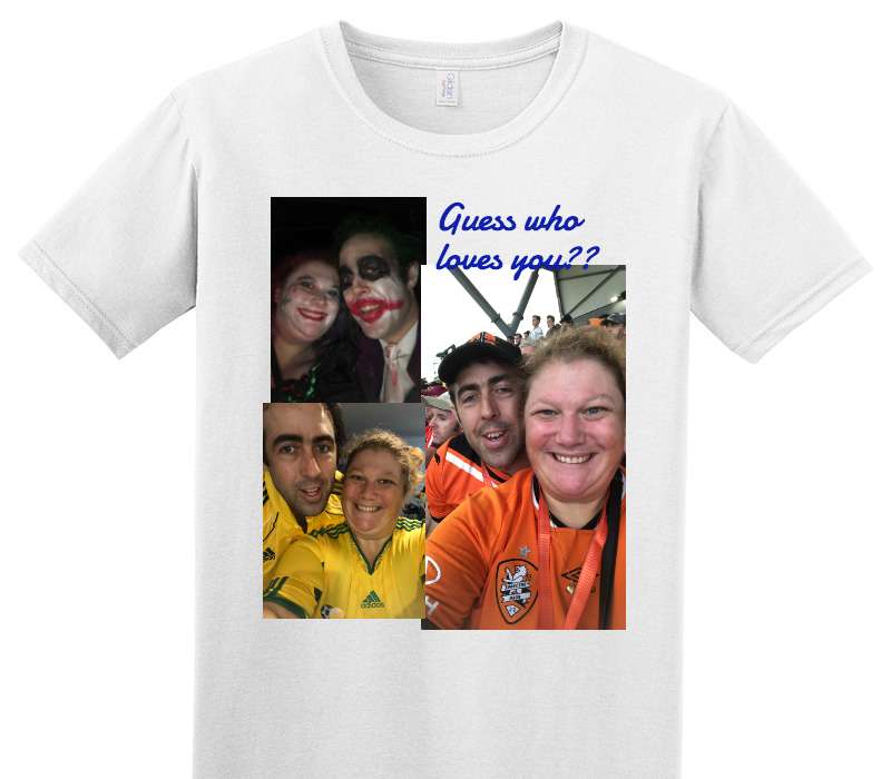 Custom Adult Soft Style 100% Cotton White T-Shirt